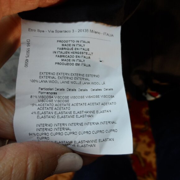 Etro Black Sheath Dress with Multicolor Floral Print Panels – IT 44 / US 8 - Picture 15 of 16